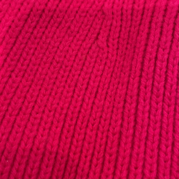 Neon Pink Winter Hat - Picture 3 of 6